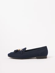 Azul marino - Lipsy Almond Toe Tassel Workwear Loafers - Imagen 5 de 5