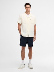 Barbour International Off White Wayback Waffle Shirt - Image 2 of 6