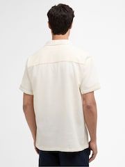 Barbour International Off White Wayback Waffle Shirt - Image 3 of 6