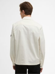 Barbour International Off White Warren Overshirt - Image 3 of 7