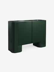 MADE.COM Dark Green Gloss Kain Small Sideboard - Image 4 of 5