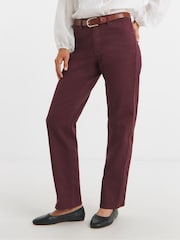 JD Williams Red Authentic Relaxed Straight Leg Jeans - Image 1 of 4
