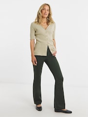 JD Williams Green Bootcut Jeggings - Image 3 of 4