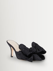 Loeffler Randall Black Margot Bow Sandals - Image 2 of 6