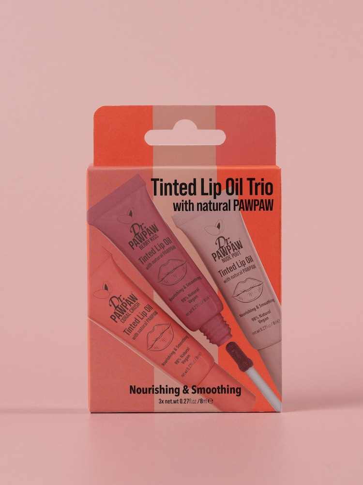 Dr. PAWPAW Nude Lip Oil Trio - Image 1 of 5 Dr. PAWPAW Nude Lip Oil Trio - Image 1 of 5