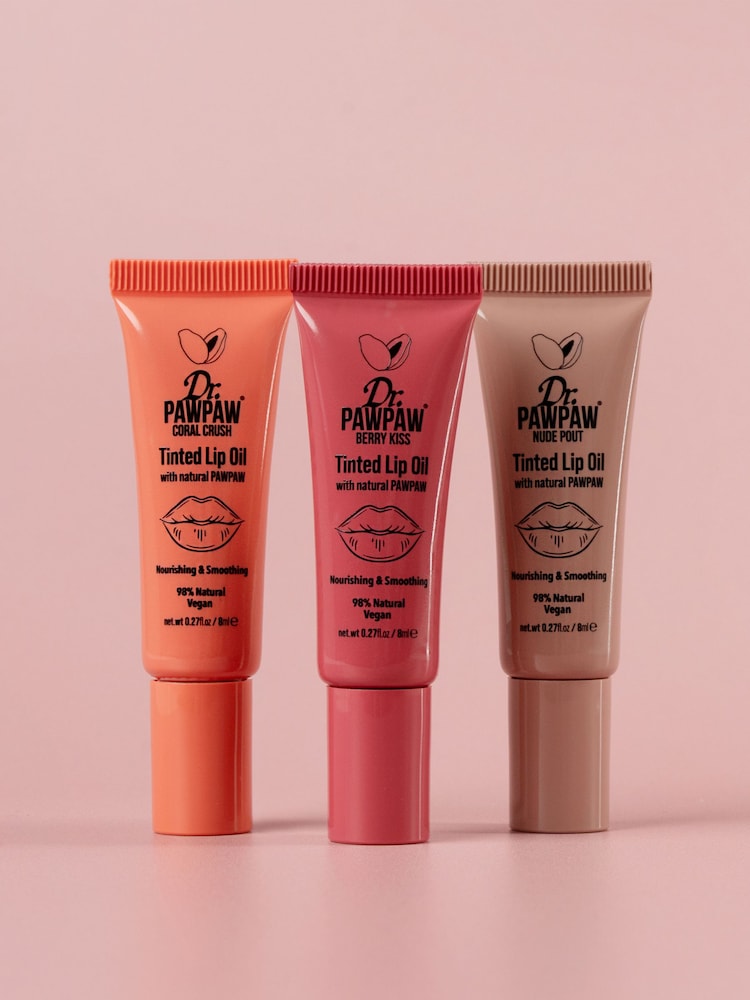 Dr. PAWPAW Nude Lip Oil Trio - Image 2 of 5 Dr. PAWPAW Nude Lip Oil Trio - Image 2 of 5