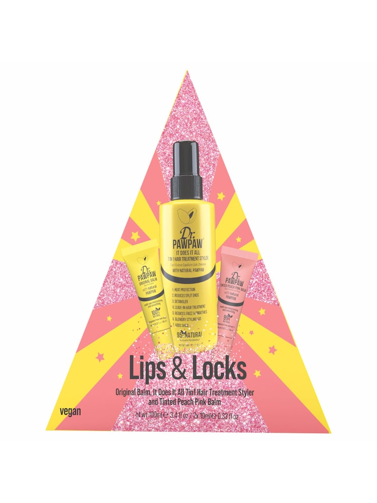 Dr. PAWPAW Lips and Locks Lip Balm - Image 1 of 7 Dr. PAWPAW Lips and Locks Lip Balm - Image 1 of 7