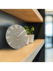 Thomas Kent Clocks Mocha 6'' Cedar Mantel Clock - Image 1 of 5