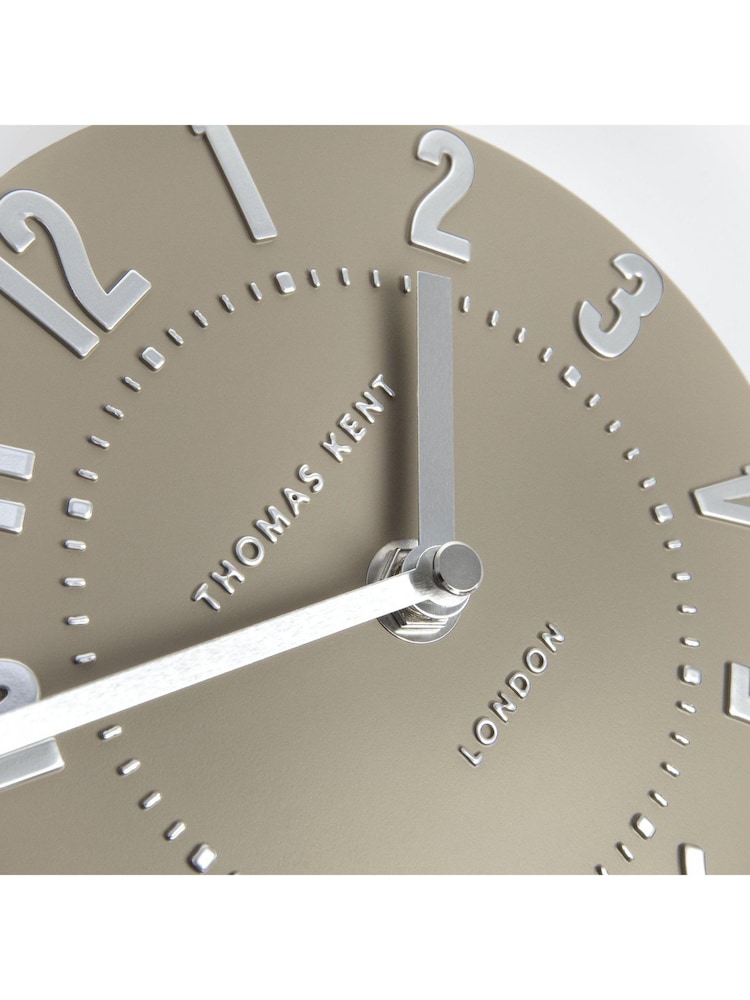 Thomas Kent Clocks Mocha 6'' Cedar Mantel Clock - Image 2 of 5