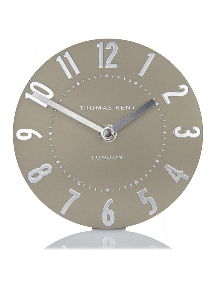 Thomas Kent Clocks Mocha 6'' Cedar Mantel Clock - Image 5 of 5