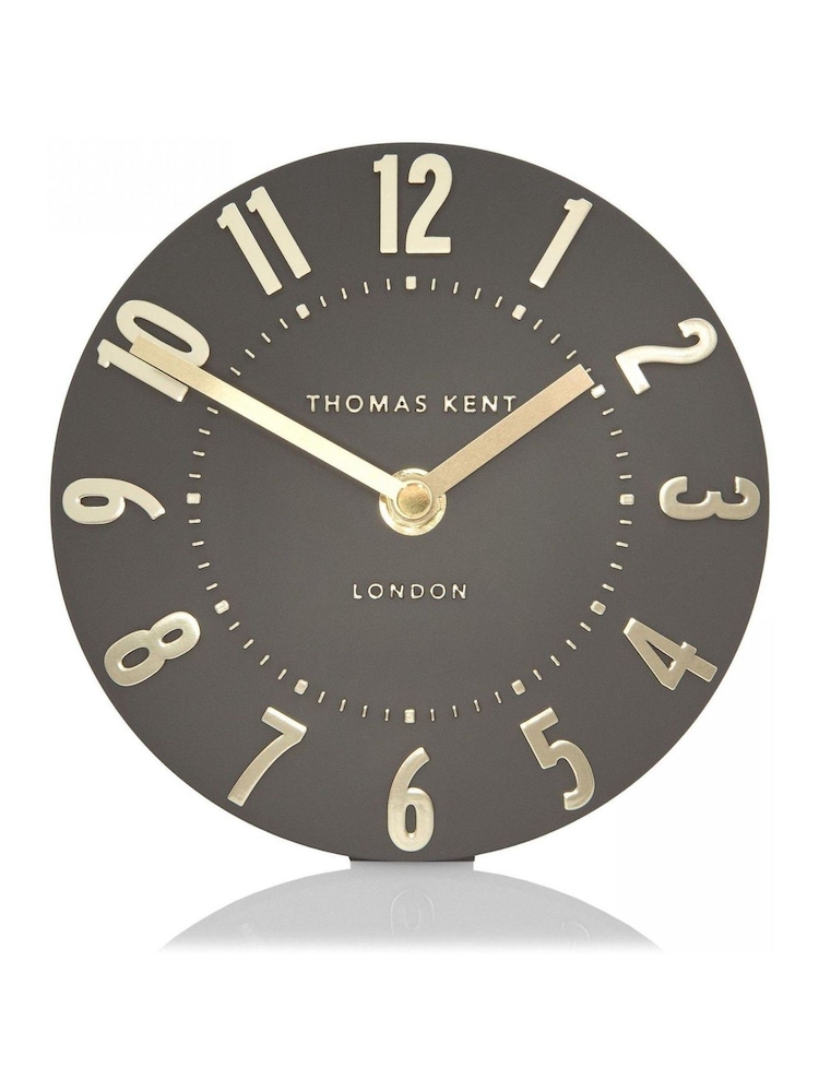 Thomas Kent Clocks Espresso 6'' Cedar Mantel Clock - Image 4 of 4