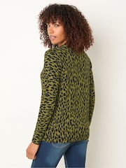 M&Co Green Crew Neck Jumper - Image 2 of 5