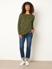 M&Co Green Crew Neck Jumper - Image 3 of 5