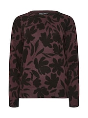 M&Co Brown Crew Neck Jumper - Image 3 of 5