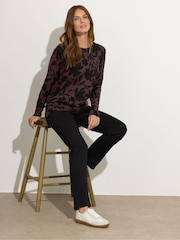 M&Co Brown Crew Neck Jumper - Image 5 of 5
