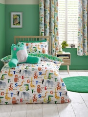 Catherine Lansfield Natural Animal Magic Reversible Duvet Cover Set - Image 1 of 5