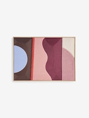 MADE.COM Pink Ronja Wall Art - Image 4 of 4