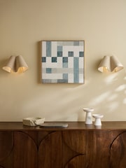 MADE.COM Green Caito Wall Art - Image 1 of 4