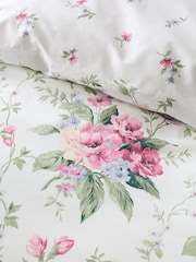 Bridgerton by Catherine Lansfield Natural Penelope Floral Reversible Duvet Cover Set - Image 6 of 6