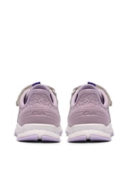 Clarks Purple Selva Lane Toddler Shoes - Image 4 of 6