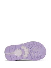 Clarks Purple Selva Lane Toddler Shoes - Image 6 of 6