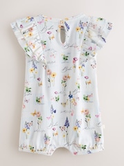 Baker by Ted Baker 3 Pack Frill Sleeve Rompers - Imaginea 3 din 10