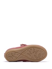 Clarks Pink Charm Bow Toddler Shoes - Image 4 of 6