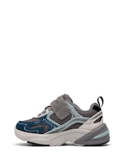 Clarks Grey Crafton Vibe Toddler Trainers - Image 6 of 6