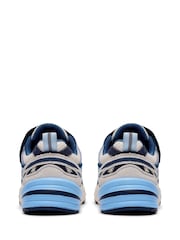 Clarks Blue Crafton Vibe Toddler Trainers - Image 2 of 6
