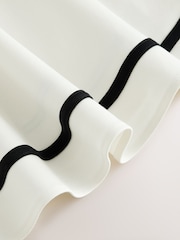 Baker by Ted Baker Cut Out Contrast Ponte Skater Dress - Image 9 of 13