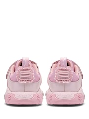 Clarks Pink Tidal Wish Kids Trainers - Image 4 of 7