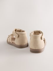 Tan Brown Butterfly First Walker Sandals - Image 3 of 5