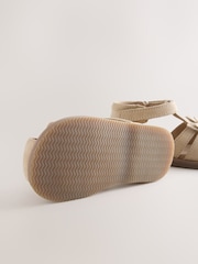 Tan Brown Butterfly First Walker Sandals - Image 4 of 5