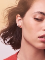 Red Heart Stud Earrings 3 Pack - Image 5 of 6