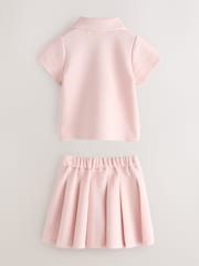 Baker by Ted Baker 2 Piece Tennis Polo Top & Skirt Set - Image 8 of 12