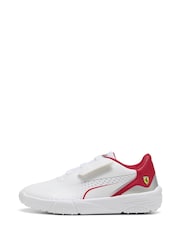Puma White Kids Scuderia Ferrari HP Drift Cat 11 Sneakers - Image 1 of 5