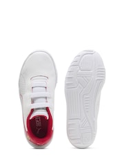 Puma White Kids Scuderia Ferrari HP Drift Cat 11 Sneakers - Image 3 of 5