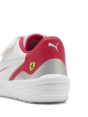 Puma White Kids Scuderia Ferrari HP Drift Cat 11 Sneakers - Image 4 of 5