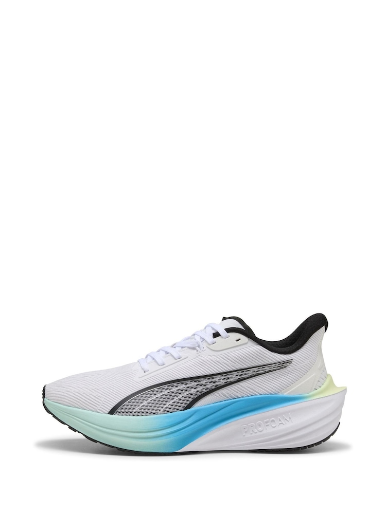 Puma White Darter Pro Running Shoes - Image 2 of 6