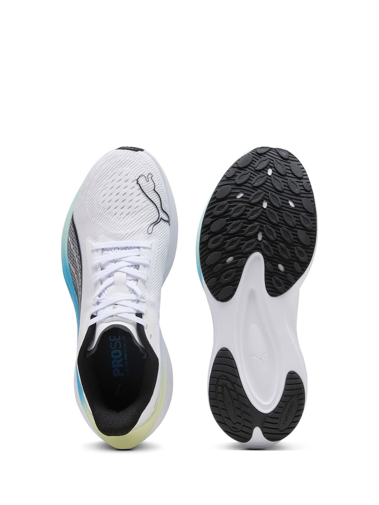 Puma White Darter Pro Running Shoes - Image 6 of 6