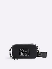 River Island Black Cross-Body Camera Bag - Image 1 of 6