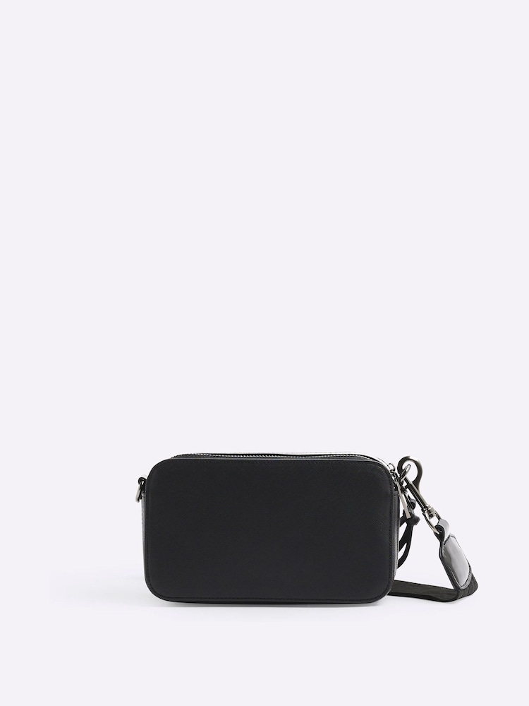 River Island Black Cross-Body Camera Bag - Image 2 of 6 River Island Black Cross-Body Camera Bag - Image 2 of 6
