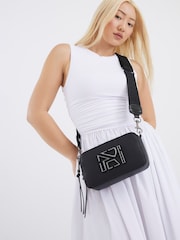 River Island Black Cross-Body Camera Bag - Image 6 of 6