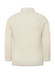 BadRhino Big & Tall Natural Shawl Knitted Cardigan - Image 6 of 6