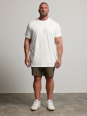 BadRhino Big & Tall White Longline T-Shirts 5 Pack - Image 4 of 8