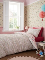 Belle & Boo Pink Fairytale Reversible Cotton Duvet Cover Set - Image 3 of 5