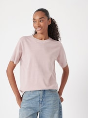 Hush Pink Regular Fit Rosie T-Shirt - Image 1 of 5