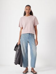 Hush Pink Regular Fit Rosie T-Shirt - Image 2 of 5