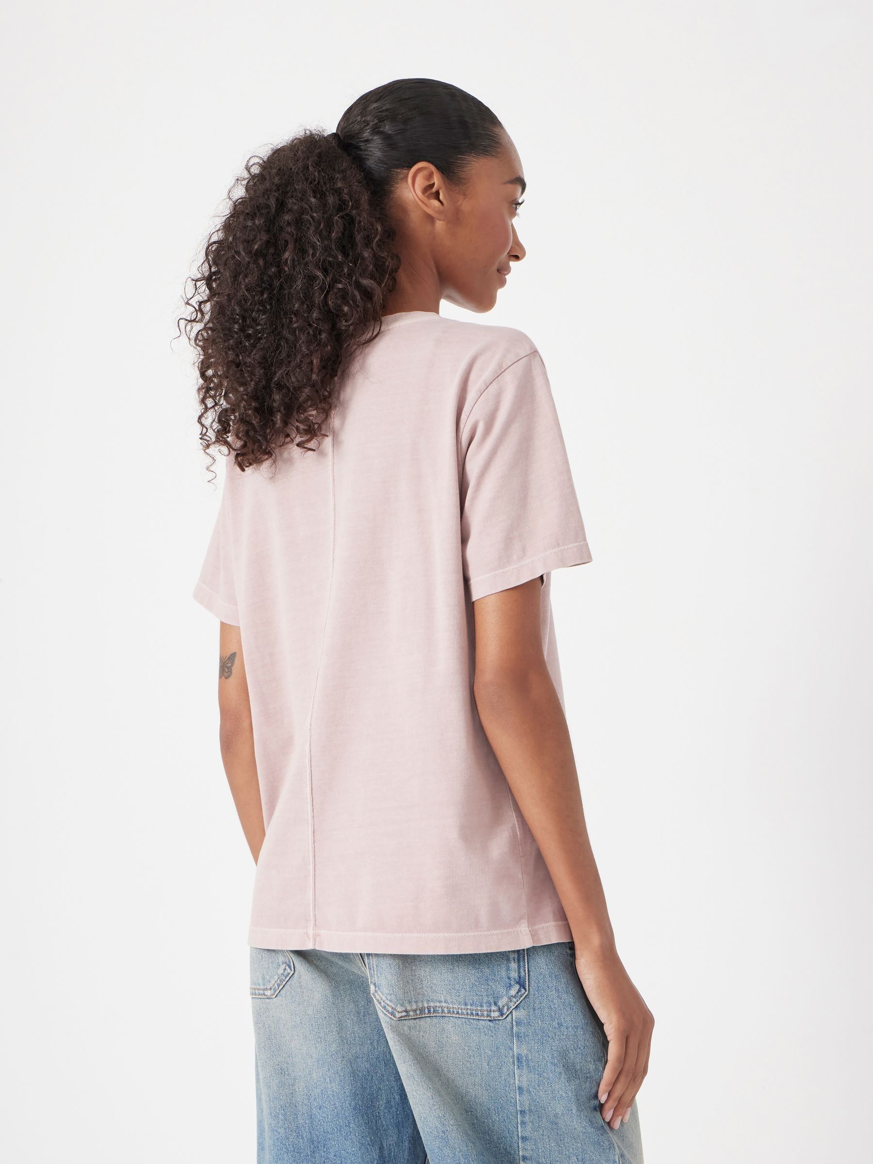 Buy Hush Pink Regular Fit Rosie T-Shirt from Next USA