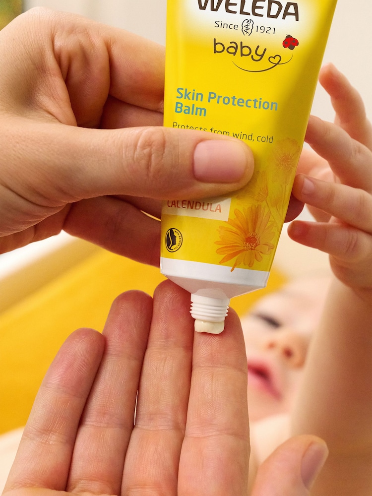 Weleda Baby Skin Protection Balm with Calendula 30ml - Image 2 of 2 Weleda Baby Skin Protection Balm with Calendula 30ml - Image 2 of 2
